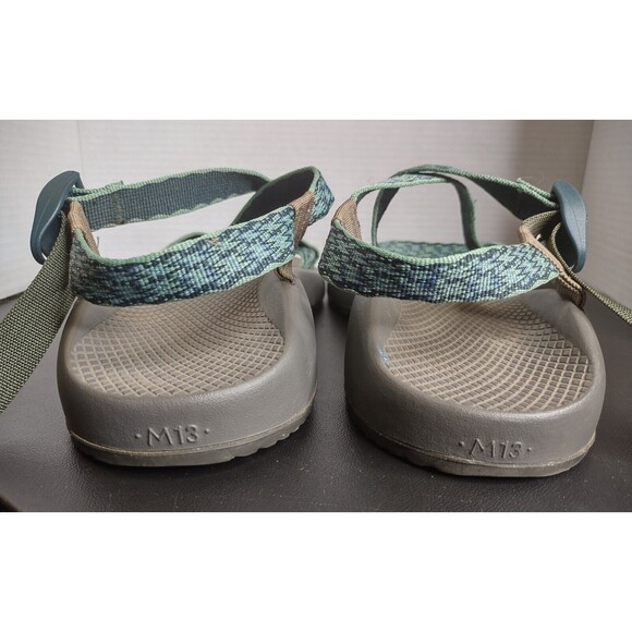 Chaco Z/2 Classic Sandals Men's Size 13 Flare Pine Blue Gray J106173 Adjustable - Picture 6 of 8